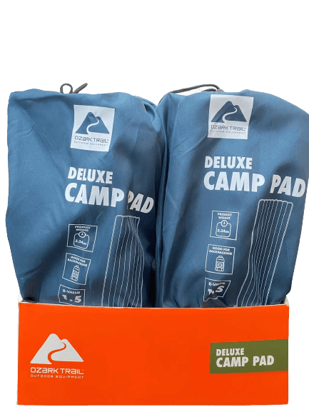 Ozark Trail Deluxe Inflatable Camping Air Pad - Blue
