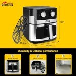 MIRASTON 8.5QT Air Fryer with Unique Knob
