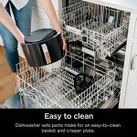 4 qt. Black Air Fryer - Crisps, Roasts, Dehydrates