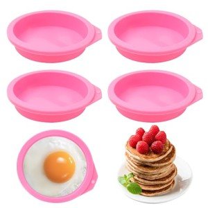 Silicone Air Fryer Egg Molds - 4 Pack