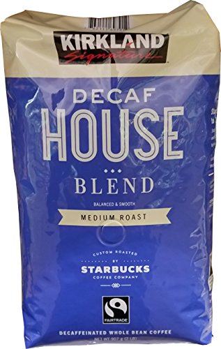 Kirkland Starbucks Decaf House Blend Coffee 4 lb