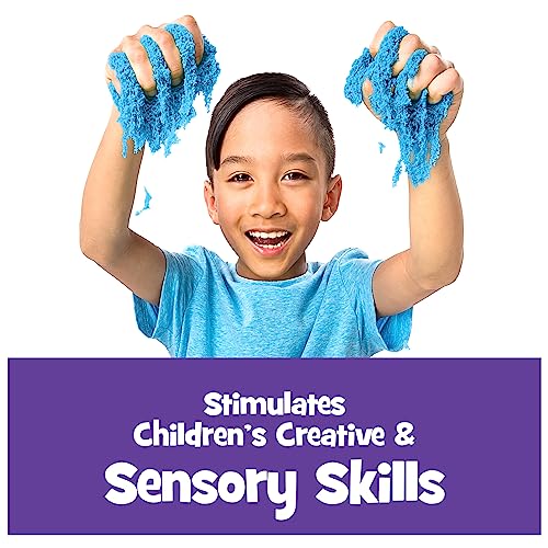 Blue Kinetic Sand Set for Kids Age 3+