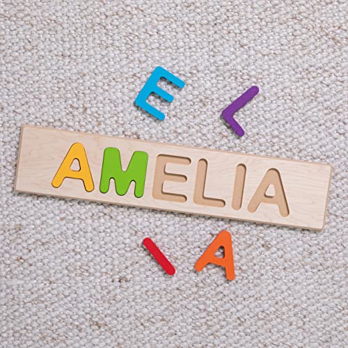 Wooden Personalized Name Puzzle - 9 Letters Limit
