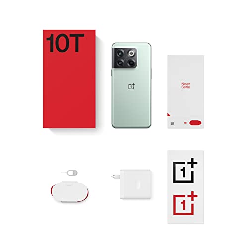 OnePlus 10T 5G Unlocked Smartphone - Jade Green