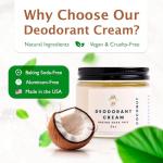 ECO ROOTS Organic Vegan Natural Deodorant Cream