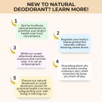 ECO ROOTS Organic Vegan Natural Deodorant Cream