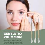 Eco-Friendly Bamboo Cotton Swabs - 500 Count