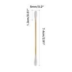 Eco-Friendly Bamboo Cotton Swabs - 500 Count
