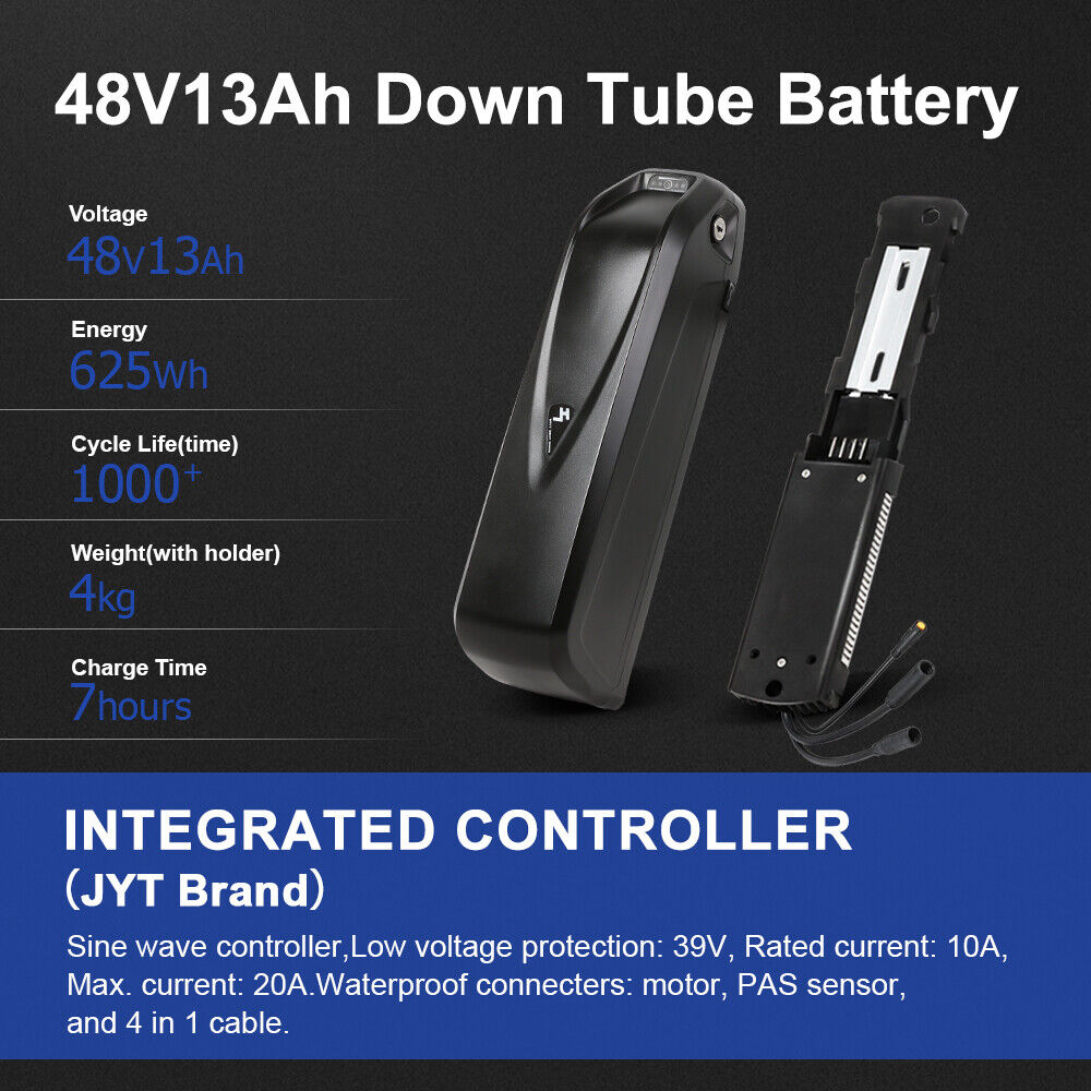 48V 500W Electric Bike Conversion Kit with Battery