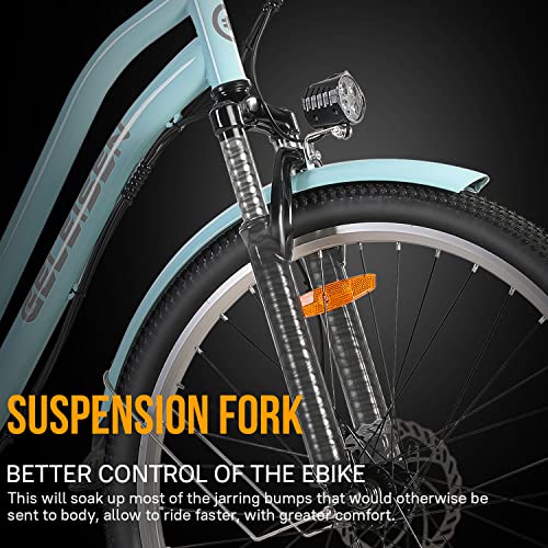 Professional 7 Speed City Cruiser eBike