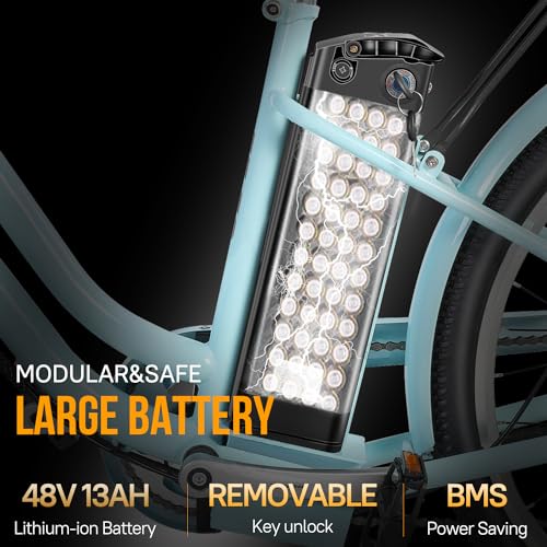 Professional 7 Speed City Cruiser eBike