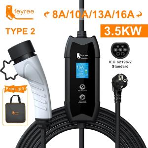 Feyree Portable EV Charger with Type2 Connector
