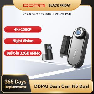 DDPAI N5 Dual 4K Dash Cam with GPS