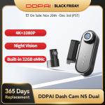 DDPAI N5 Dual 4K Dash Cam with GPS