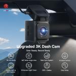 Baseus 3K HD Dash Cam with GPS and Parking