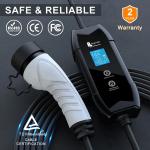 Feyree 16A 3.5kW Portable EV Charger with 5M Cable