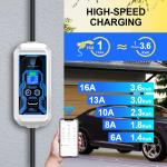 Portable 3.6KW Type 2 EV Charger with 5m Cable