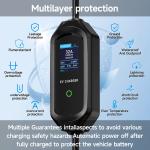 AFYEEV 32A Portable EV Charger with App Control