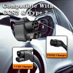CCS2 to CCS1 Fast EV Charging Adapter