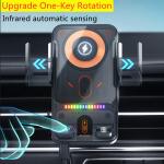 Universal Air Vent Electric Phone Holder with Charger