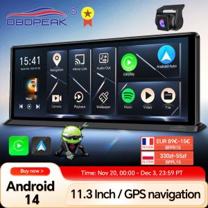 K60 Pro 11.3" Android 14 GPS Dash Cam