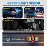 TiESFONG i7pro 4K/2K 360 Dash Cam