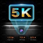 OBDPEAK K8 Pro 5K & 1080P Dash Cam