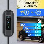 11KW Portable EV Charger with 5M Cable