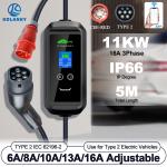 Kolanky 16A Portable EV Charger with WiFi Control