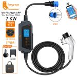 Feyree 7KW 32A Adjustable EV Charger with App