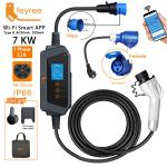 Feyree 7KW 32A Adjustable EV Charger with App