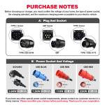 Kolanky 16A Portable EV Charger with WiFi Control