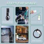 JDMEX 32A Electric Vehicle Charger with App Control