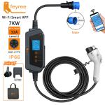 Feyree Type1 Portable 7KW EV Charger with App