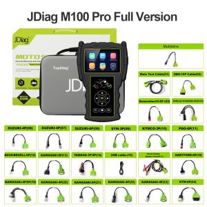 JDiag M100 Pro Motorcycle Diagnostic Scanner Tool