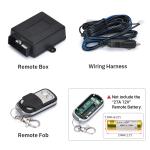 Stainless Steel Electric Exhaust Cutout with Remote