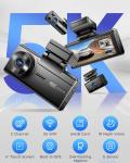 AZDOME M580 5K Front Rear Dash Cam