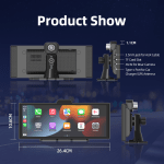 Imagebon H70 Pro 4K Dash Camera with GPS