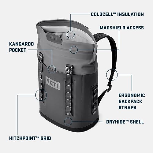 YETI Hopper M12 Charcoal Backpack Cooler