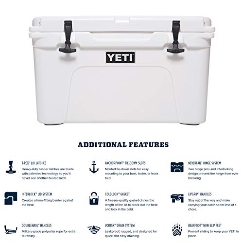 YETI Tundra 45 White Cooler