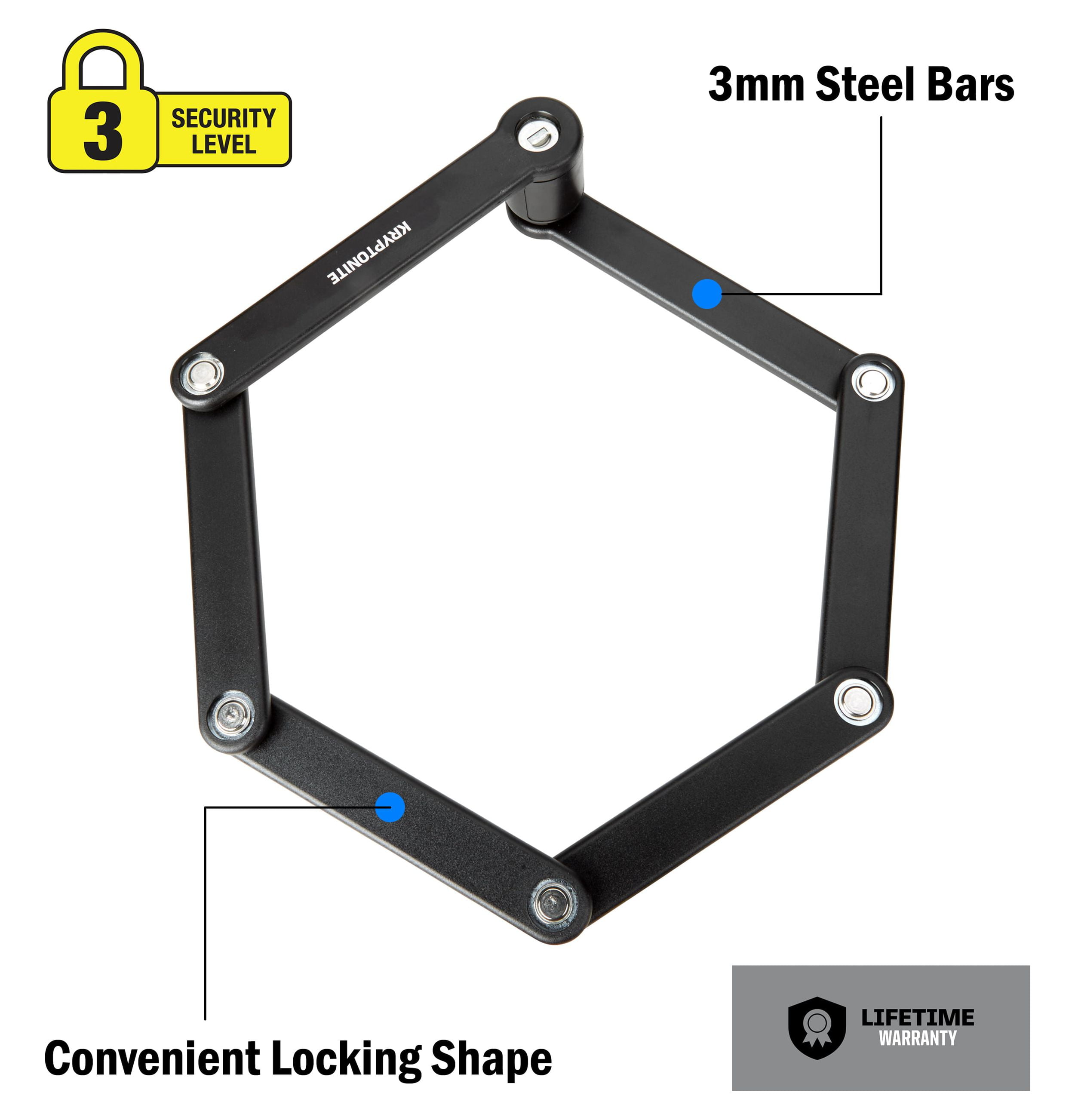 Kryptonite Folding Lock for Bicycles