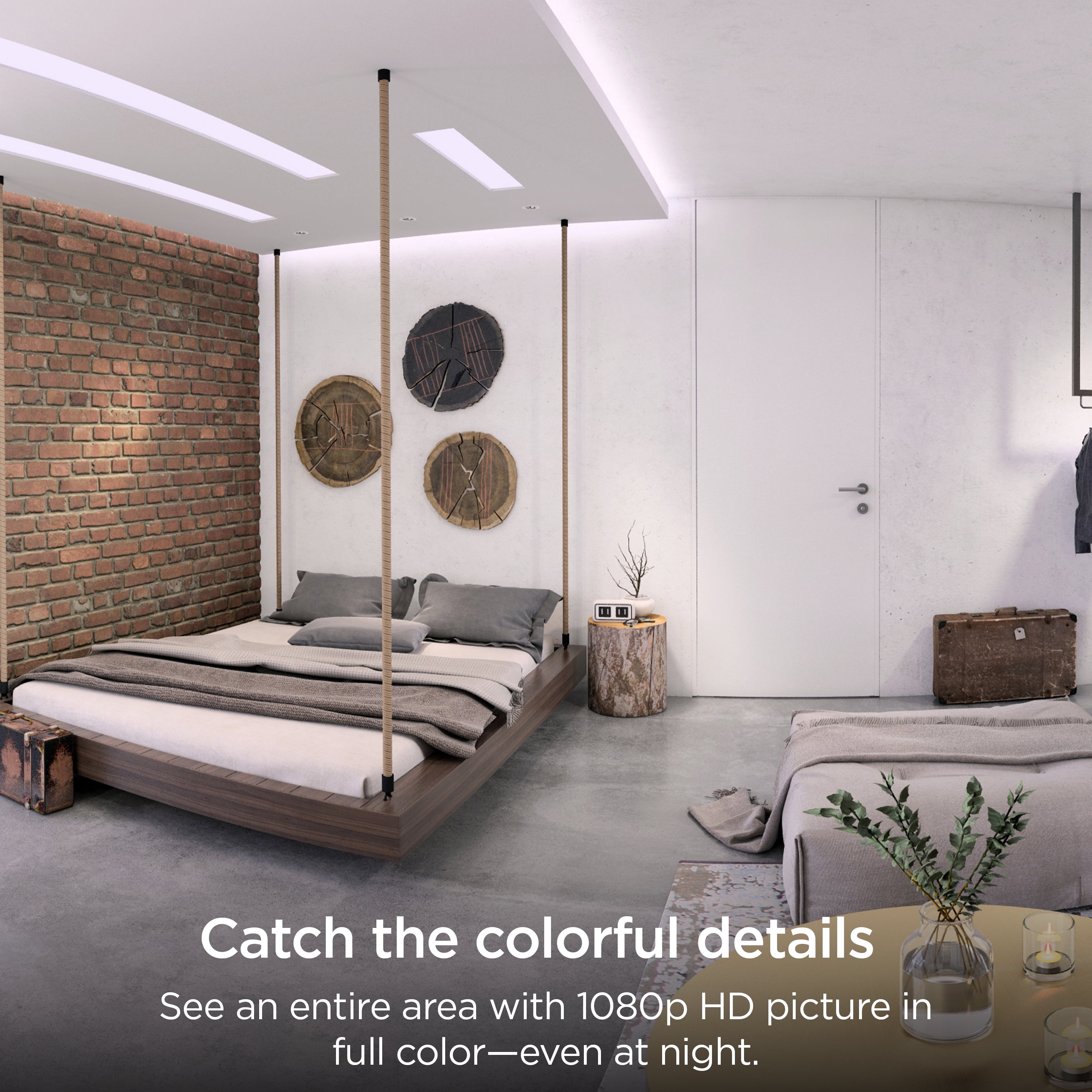 Roku Indoor Security Camera with Wi-Fi Connectivity