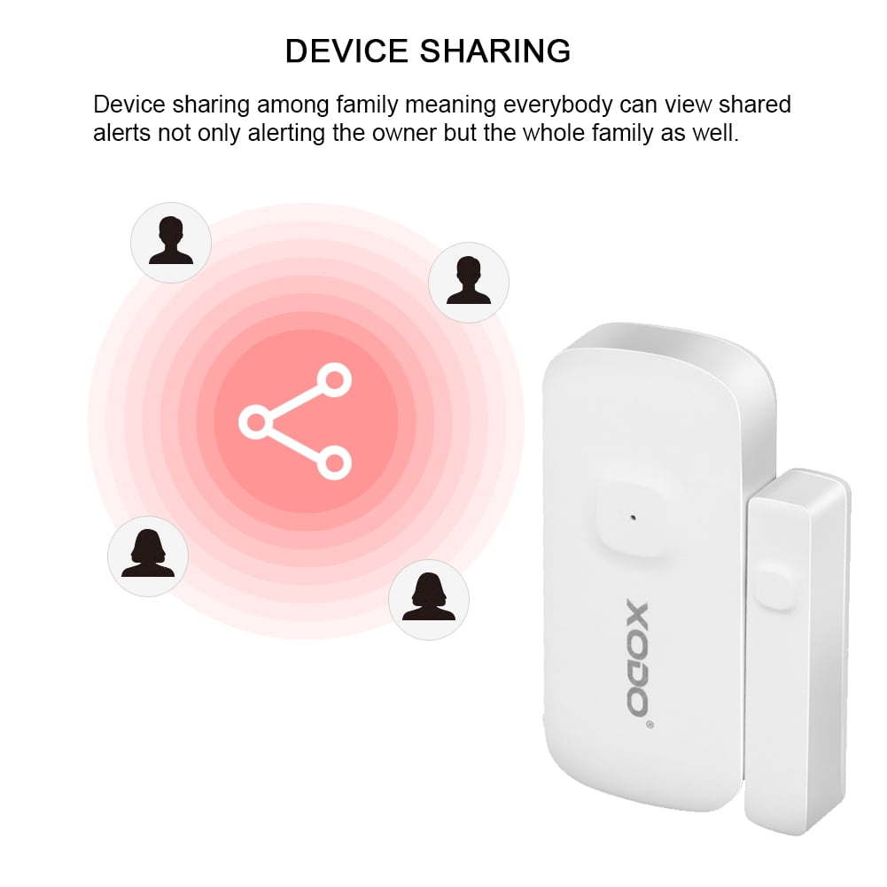 Wireless Security Door/Window Sensor 2-Pack