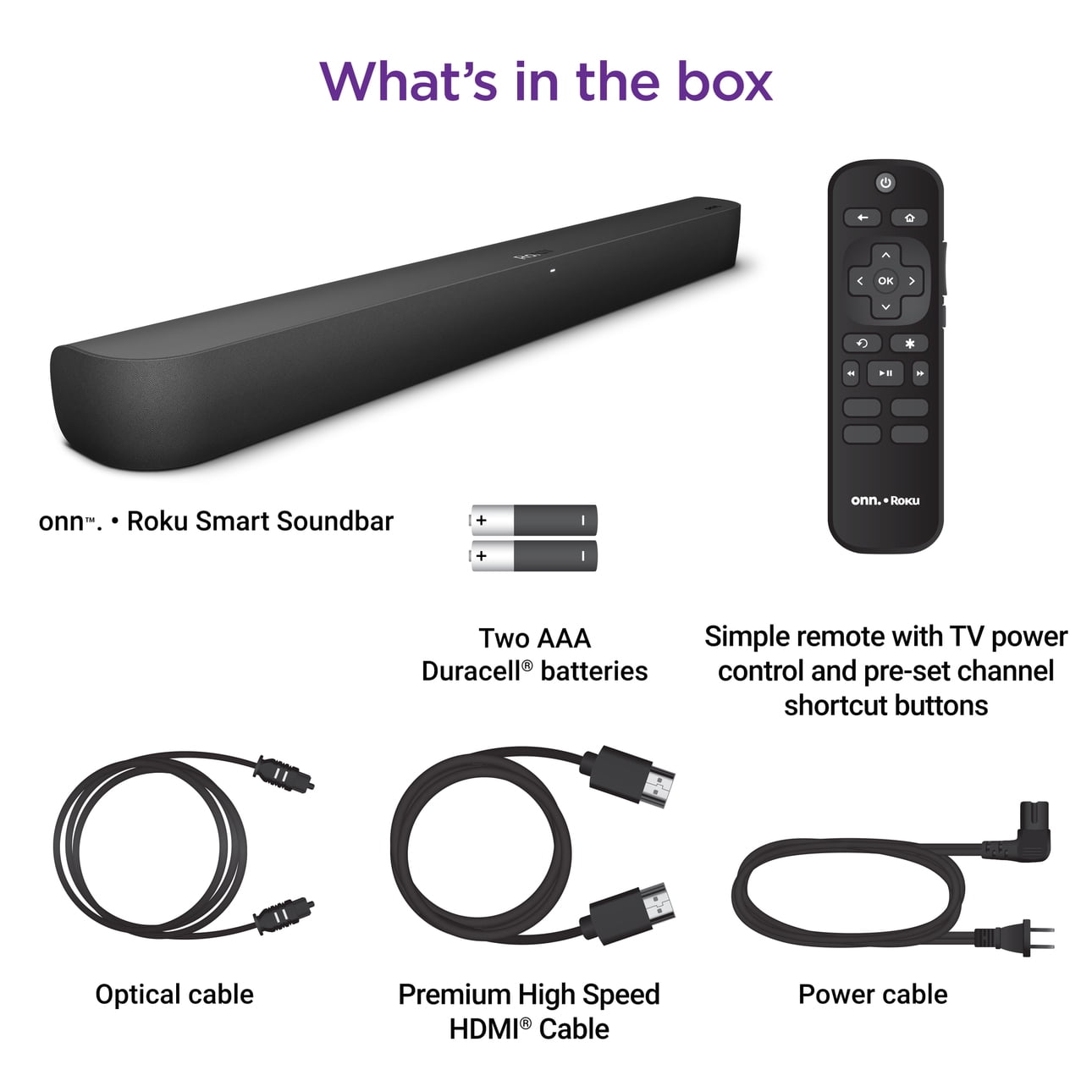Roku Smart Soundbar with 4K Streaming