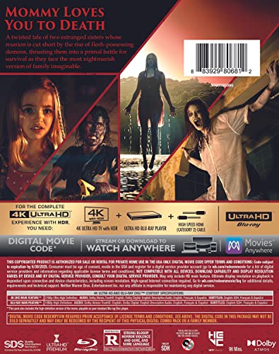 Evil Dead Rise (4K UHD + Blu-ray + Digital)