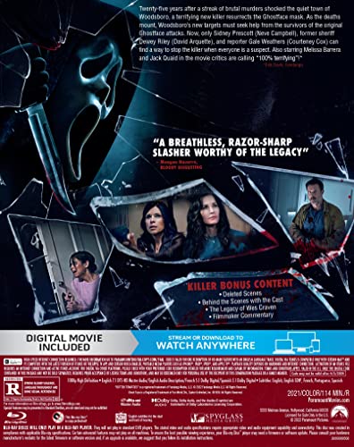 Scream (2022) on Blu-ray