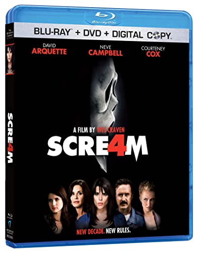Scream 4: Blu-ray, DVD, Digital - All-In-One Edition