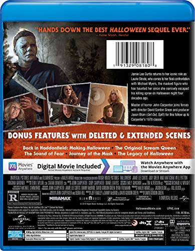 Halloween (2018) [Blu-ray] by Universal Pictures Home Entertainment