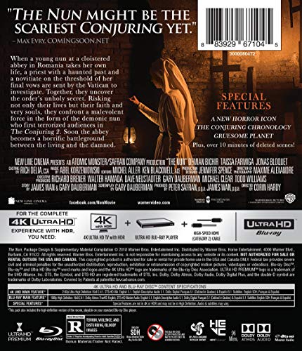 The Nun - 4K Ultra HD