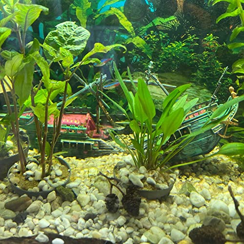 Aquarium Sunken Ship Air Bubbler Ornament